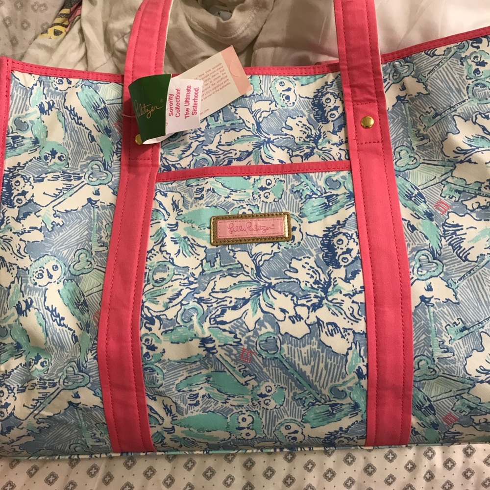 New with tags Lily Pulitzer kappa kappa gamma bag